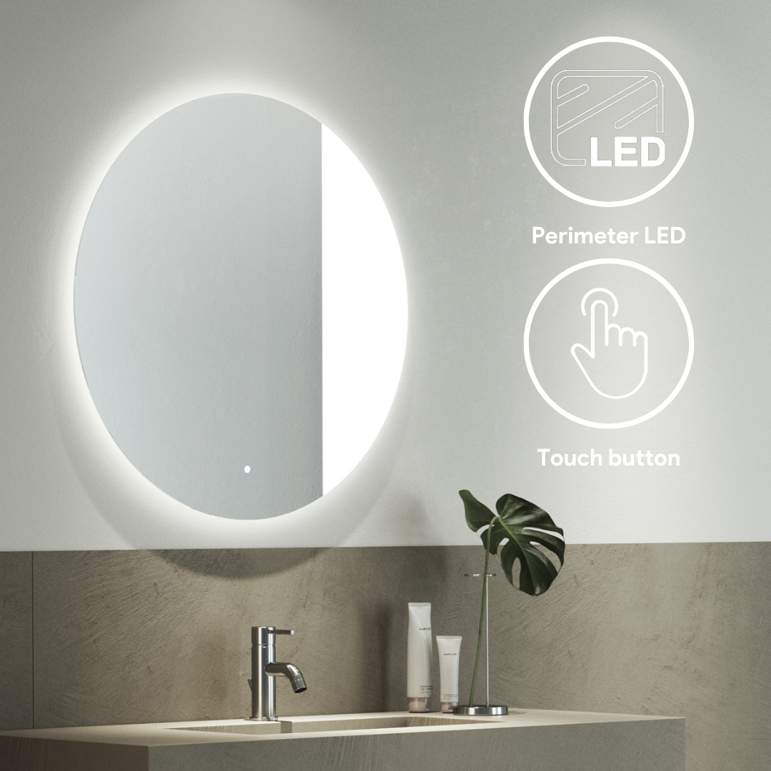Specchio Tondo con led Ball | Ecoover® Design